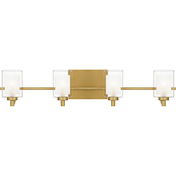 Quoizel - KLT8604BRGLED - Four Light Bath - Kolt - Brushed Gold