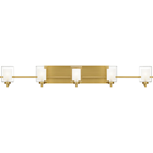 Quoizel - KLT8605BRGLED - Five Light Bath - Kolt - Brushed Gold