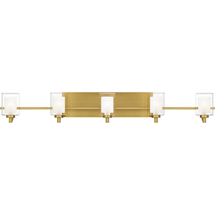 Quoizel - KLT8605BRGLED - Five Light Bath - Kolt - Brushed Gold