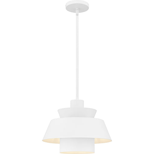 Lumi One Light Pendant Matte White