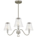 Quoizel - MCK5022BN - Three Light Chandelier - McKinney - Brushed Nickel