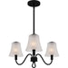 Quoizel - MCK5022MBK - Three Light Chandelier - McKinney - Matte Black