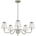 Quoizel - MCK5030BN - Five Light Chandelier - McKinney - Brushed Nickel