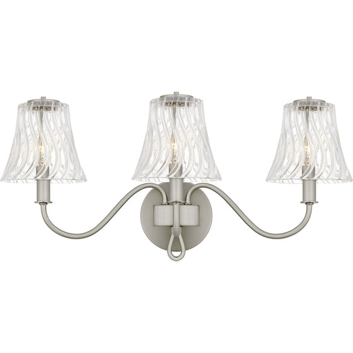 McKinney Three Light Bath Brushed Nickel