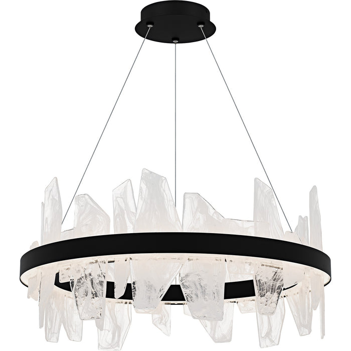 Quoizel - PCAUR5030MBK - LED Chandelier - Aurelia - Matte Black