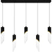 Quoizel - PCAYS540MBK - LED Linear Chandelier - Alys - Matte Black