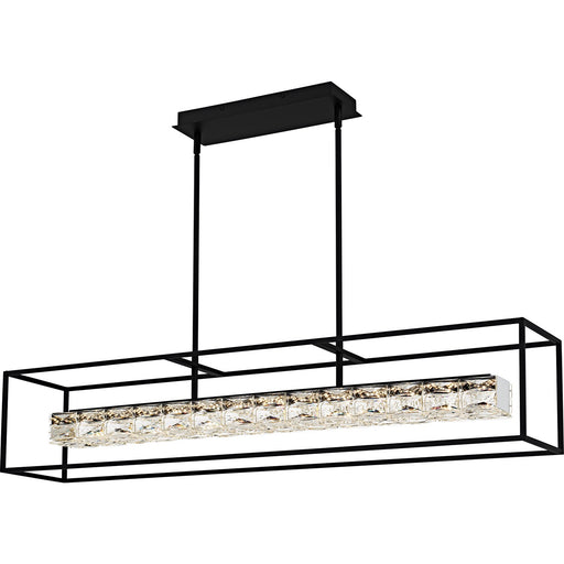 Quoizel - PCDZ148MBK - LED Linear Chandelier - Dazzle - Matte Black
