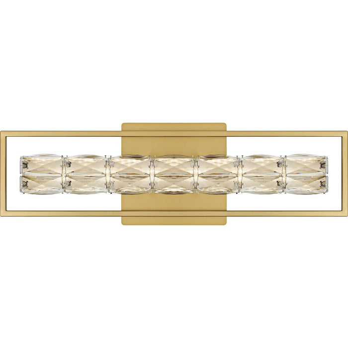 Quoizel - PCDZ8524SGD - LED Bath Light - Dazzle - Soft Gold