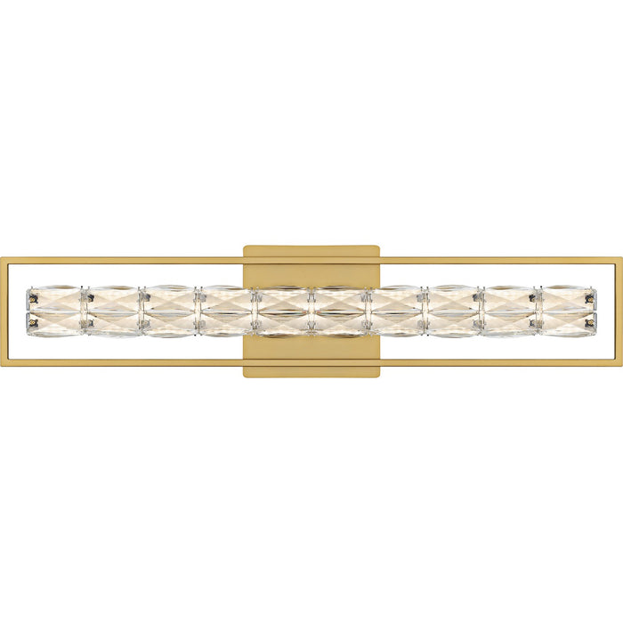 Quoizel - PCDZ8533SGD - LED Bath Light - Dazzle - Soft Gold