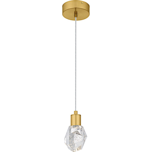 Skye LED Mini Pendant Brushed Gold