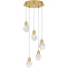 Quoizel - PCSKY1812BRG - LED Pendant - Skye - Brushed Gold