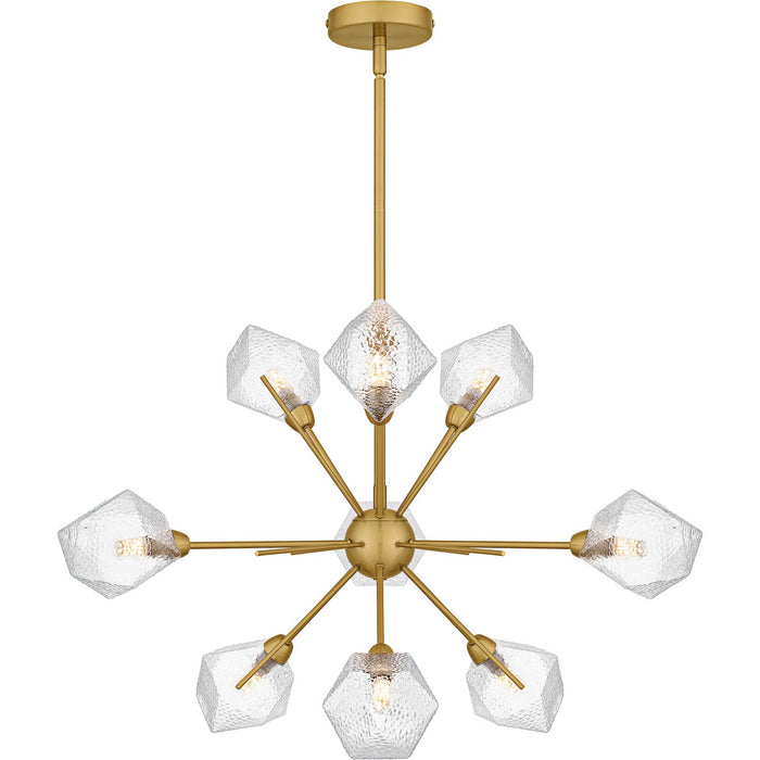 Quoizel - PCSVD5034BRG - Nine Light Chandelier - Salvador - Brushed Gold