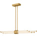 Quoizel - PCTAL146BRG - LED Linear Chandelier - Talbott - Brushed Gold