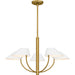 Quoizel - PNY5028BRG - Five Light Chandelier - Penley - Brushed Gold