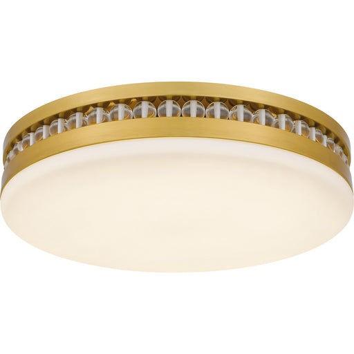 Quoizel Flush Mount LED Flush Mount Brushed Gold