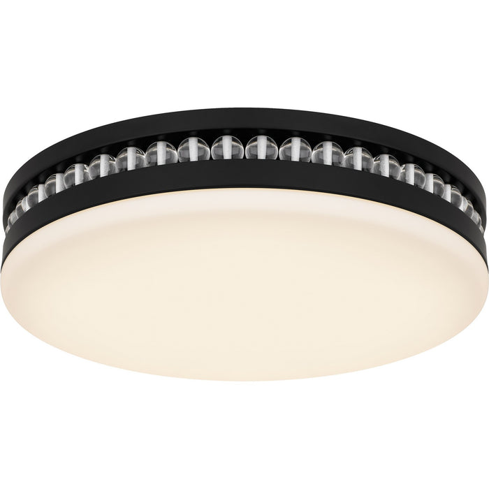 Quoizel - QFL6785MBK - LED Flush Mount - Carey - Matte Black