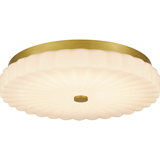 Quoizel Flush Mount LED Flush Mount Brushed Gold