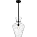 Quoizel - QMP6806MBK - One Light Pendant - Hollis - Matte Black