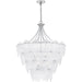 Quoizel - QP6766SL - Seven Light Pendant - Lilestone - Silver Leaf