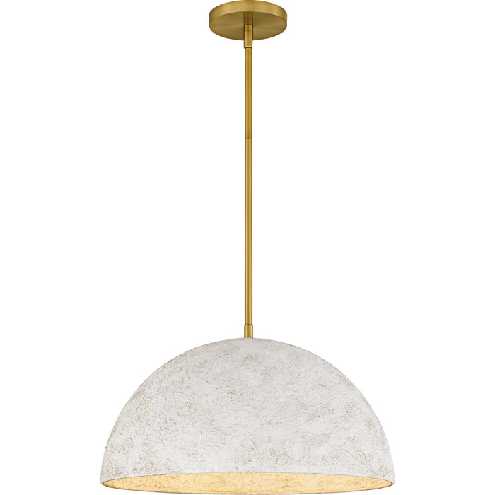 Quoizel - QP6768BRG - Three Light Pendant - Portia - Brushed Gold