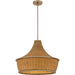 Quoizel - QP6770BGD - Three Light Pendant - Solebay - Bronze Gold
