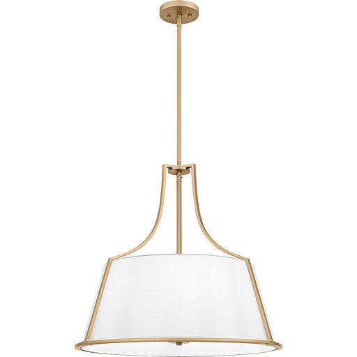 Quoizel Pendant Five Light Pendant Bronze Gold