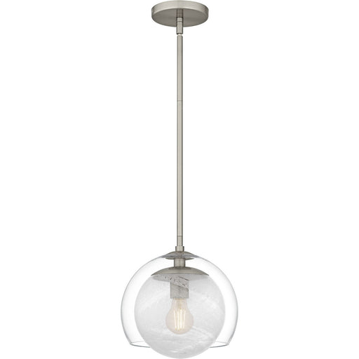 Quoizel Piccolo Pendant One Light Mini Pendant Brushed Nickel