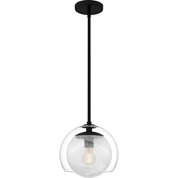 Quoizel - QPP6774MBK - One Light Mini Pendant - Eslinger - Matte Black