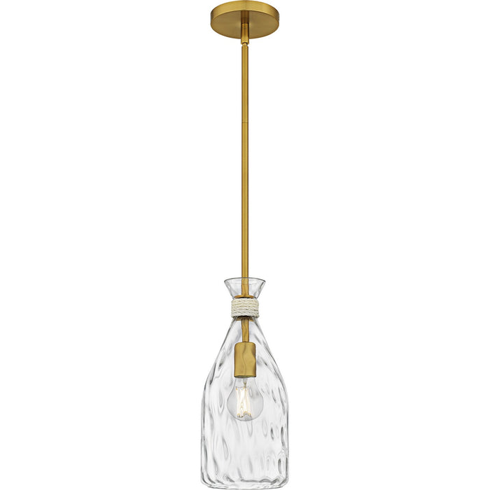 Quoizel - QPP6782BRG - One Light Mini Pendant - Govada - Brushed Gold