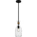 Quoizel - QPP6782MBK - One Light Mini Pendant - Govada - Matte Black