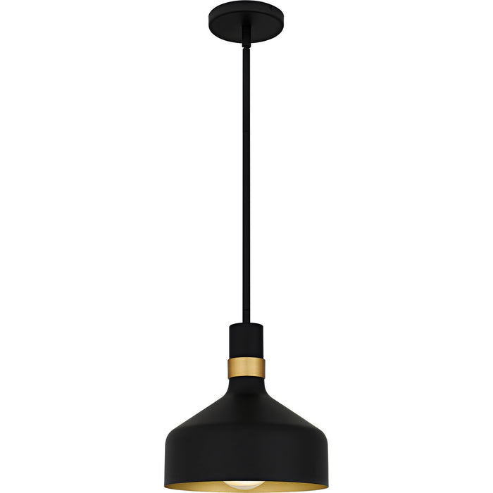 Quoizel - QPP6804MBK - One Light Mini Pendant - Arbor - Matte Black