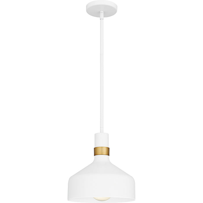 Quoizel - QPP6804W - One Light Mini Pendant - Arbor - Matte White