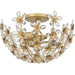 Quoizel - QSF6783SGD - Three Light Semi-Flush Mount - Rosemary - Soft Gold