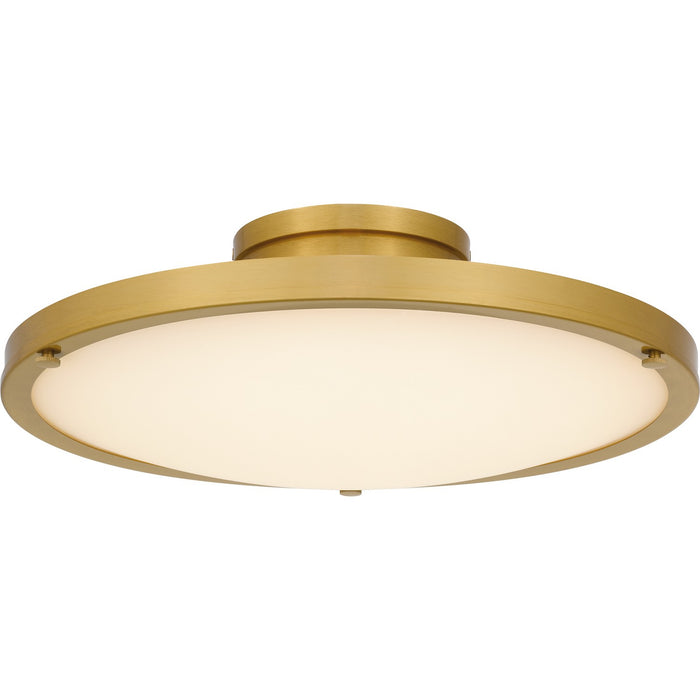 Quoizel - QSF6784BRG - LED Semi-Flush Mount - Donne - Brushed Gold