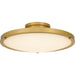Quoizel - QSF6784BRG - LED Semi-Flush Mount - Donne - Brushed Gold