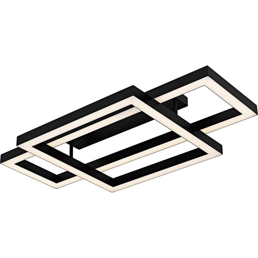 Quoizel Semi-Flush Mount LED Semi-Flush Mount Matte Black