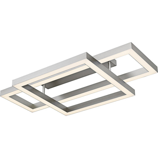 Quoizel Semi-Flush Mount LED Semi-Flush Mount Painted Brushed Nickel