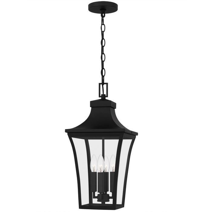 Quoizel - QTN1510EK - Four Light Pendant - Quentin - Earth Black