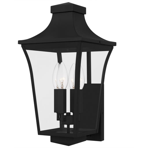 Quoizel - QTN8410EK - Four Light Outdoor Wall Lantern - Quentin - Earth Black