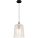 Quoizel - RAY1510MBK - One Light Mini Pendant - Gray - Matte Black