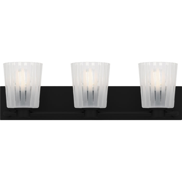 Quoizel - RAY8624MBK - Three Light Bath - Gray - Matte Black