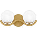 Quoizel - SRI8615AB - Two Light Bath - Spherical - Aged Brass