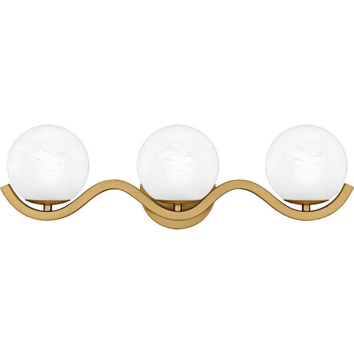 Quoizel - SRI8623AB - Three Light Bath - Spherical - Aged Brass