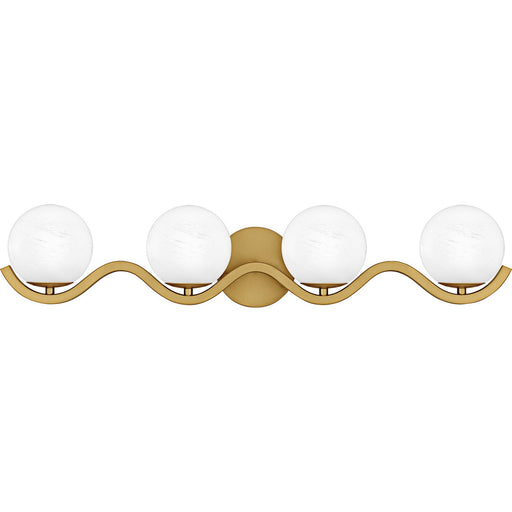 Quoizel - SRI8631AB - Four Light Bath - Spherical - Aged Brass