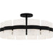 Quoizel - SWE1730MBK - Six Light Semi-Flush Mount - Sweeney - Matte Black