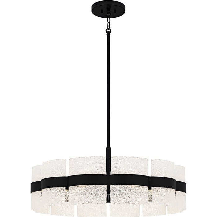 Quoizel - SWE2830MBK - Six Light Pendant - Sweeney - Matte Black