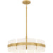 Quoizel - SWE2830SGD - Six Light Pendant - Sweeney - Soft Gold