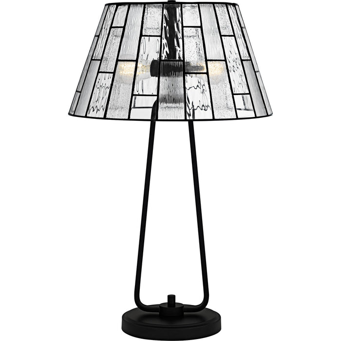 Quoizel - TF6176MBK - Four Light Table Lamp - Rainier - Matte Black