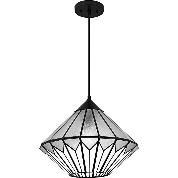Quoizel - TF6813MBK - One Light Pendant - Olivier - Matte Black