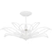 Quoizel - TLH1722SW - Three Light Semi-Flush Mount - Tallulah - Sand White